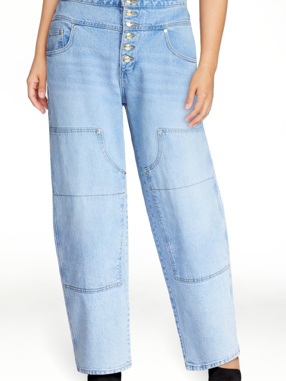 Devil Wears Prada Scoop Collection Women's High Waisted Jeans